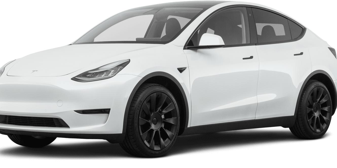 TESLA MODEL Y 2021 5YJYGAEE0MF243629 image